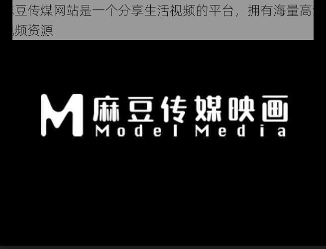 麻豆传煤网站是一个分享生活视频的平台,拥有海量高清视频资源