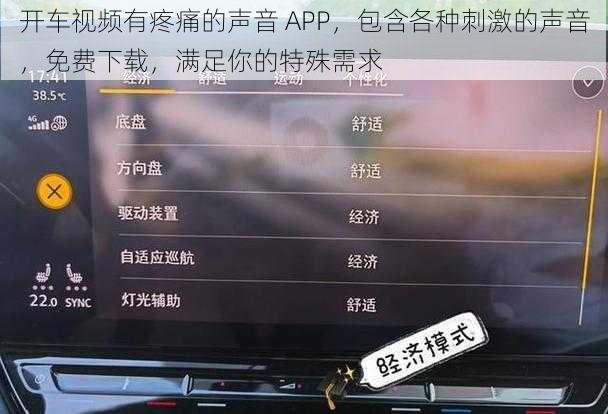 开车视频有疼痛的声音 APP,包含各种刺激的声音,免费下载,满足你的特殊需求