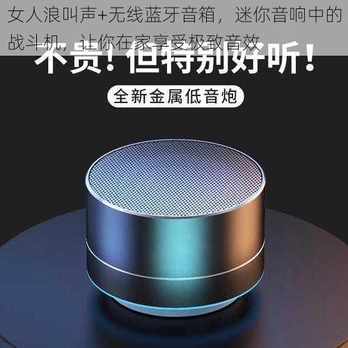 女人浪叫声+无线蓝牙音箱,迷你音响中的战斗机,让你在家享受极致音效